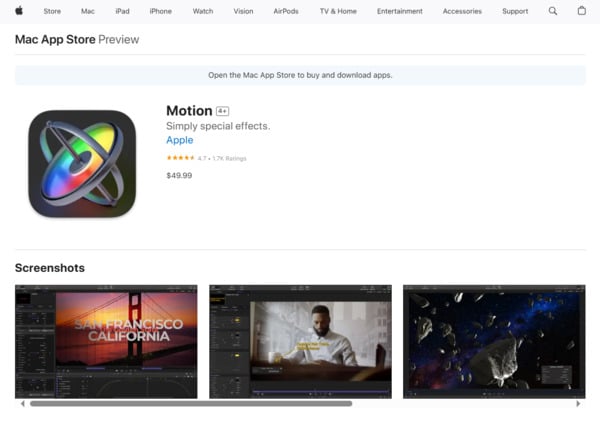Apple Motion