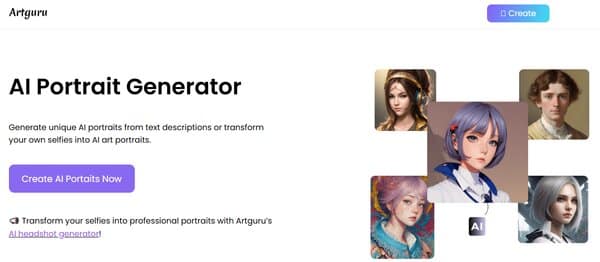 Artguri.ai Portrait Generator