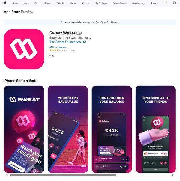 Sweat Wallet