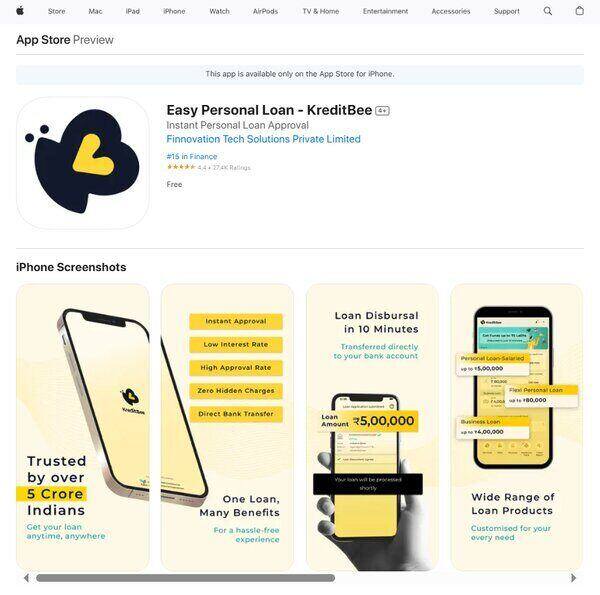 KreditBee Personal Loan App