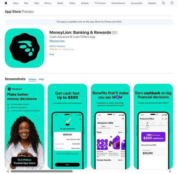 MoneyLion Cash Advance App