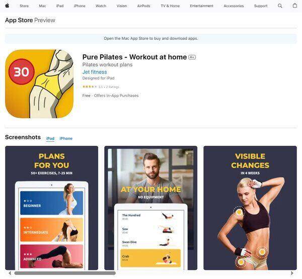 Pure Pilates Workout at Home