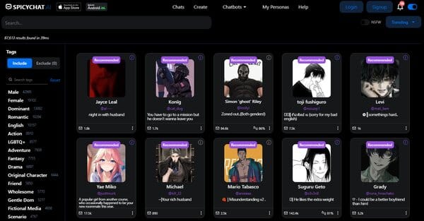 SpicyChat.ai